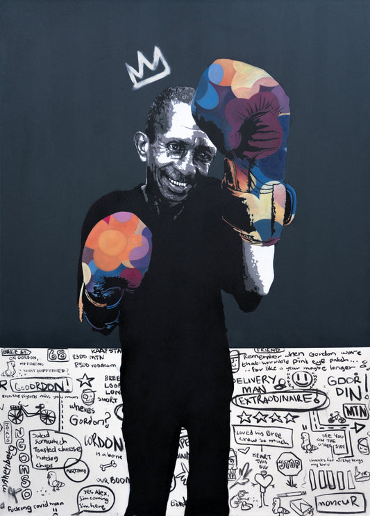 Gorden Gloves - Framed Canvas