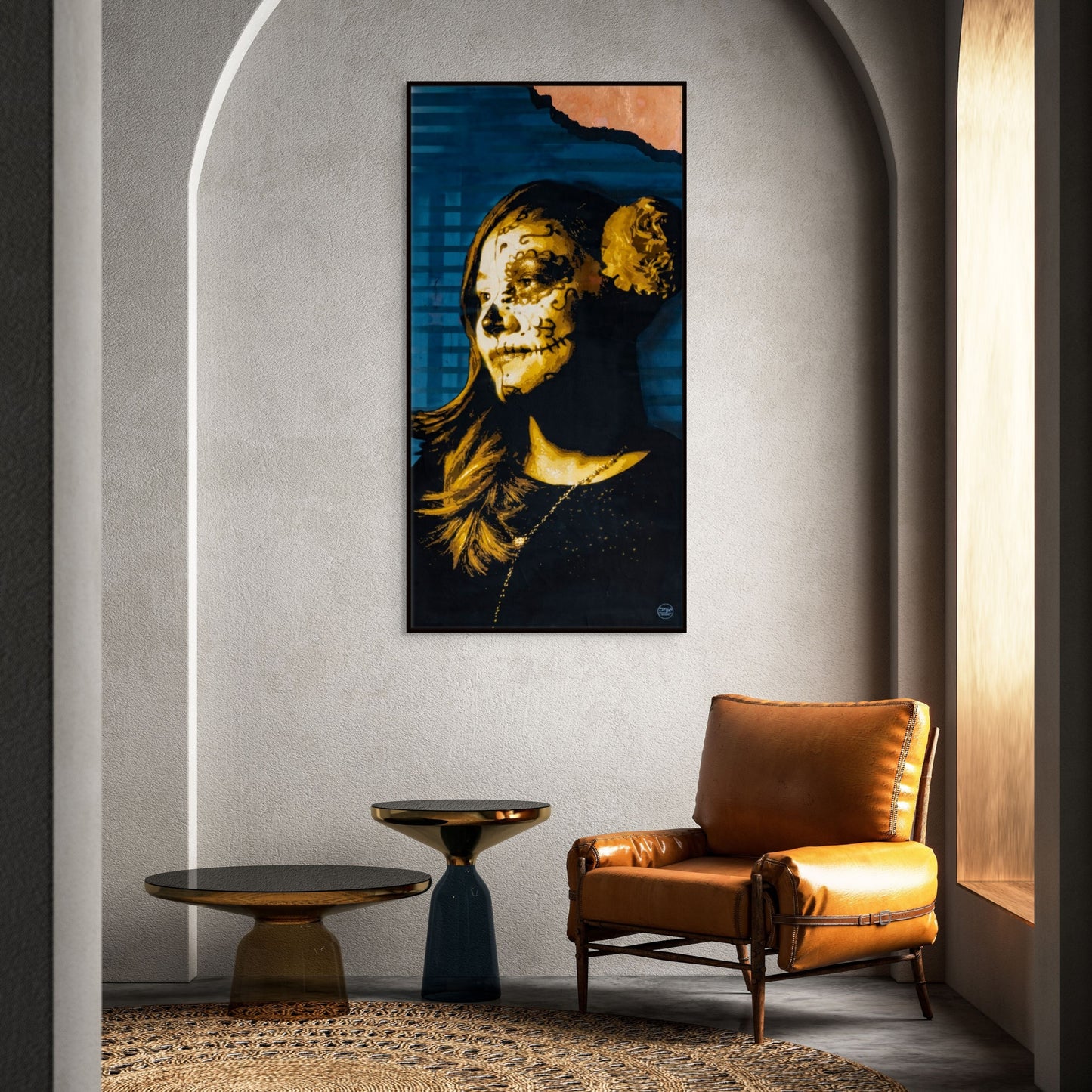 Vivid Ambivalence - Framed Canvas