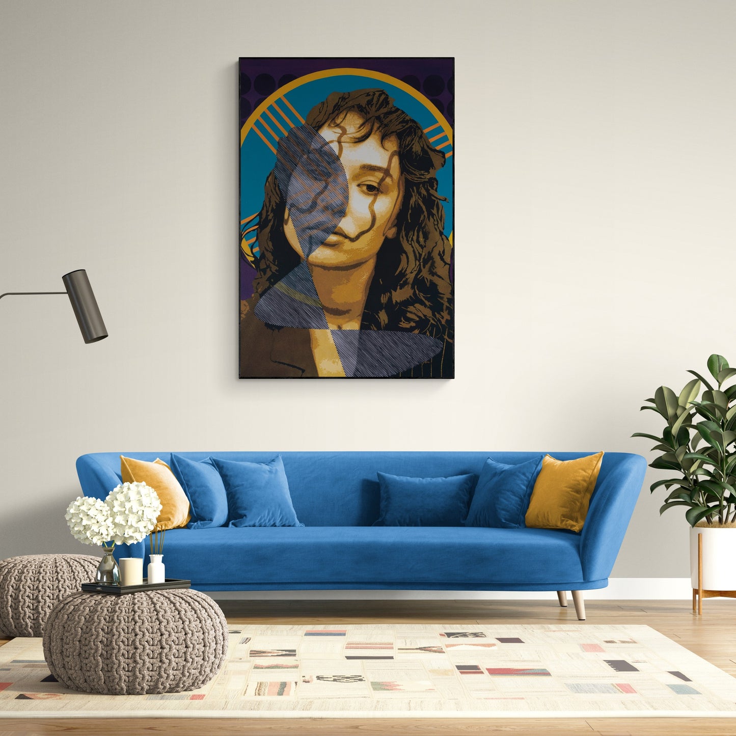 Demasked - Framed Canvas