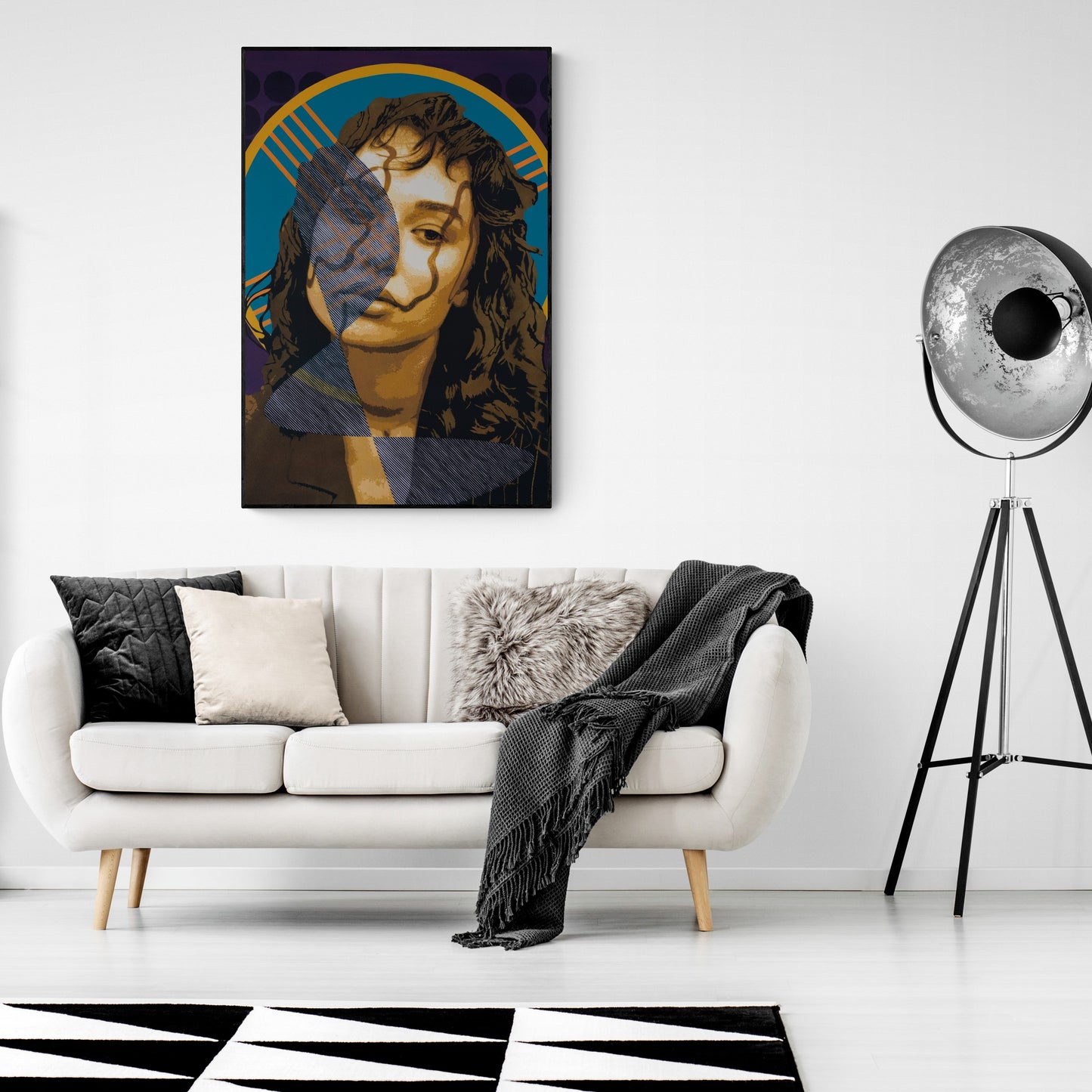 Demasked - Stretched Canvas Print