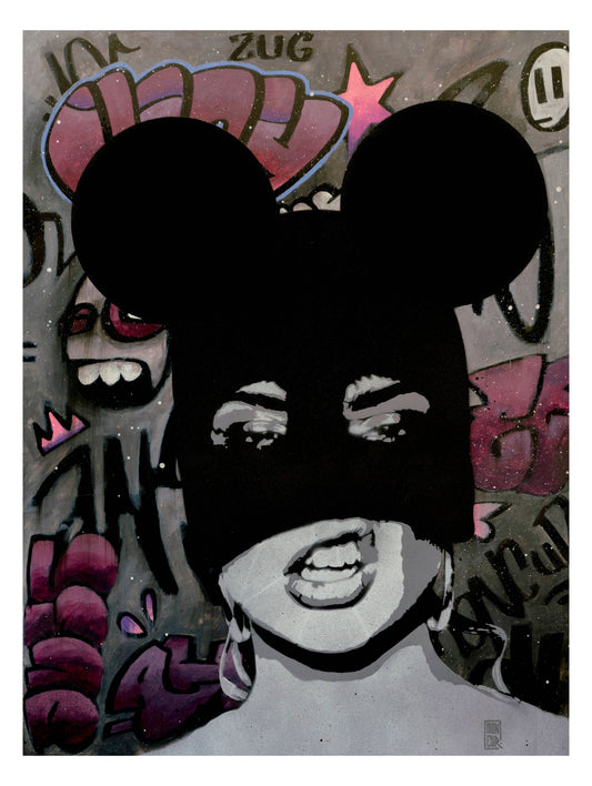 Hey Mickey - Fine Art Print (Unframed)