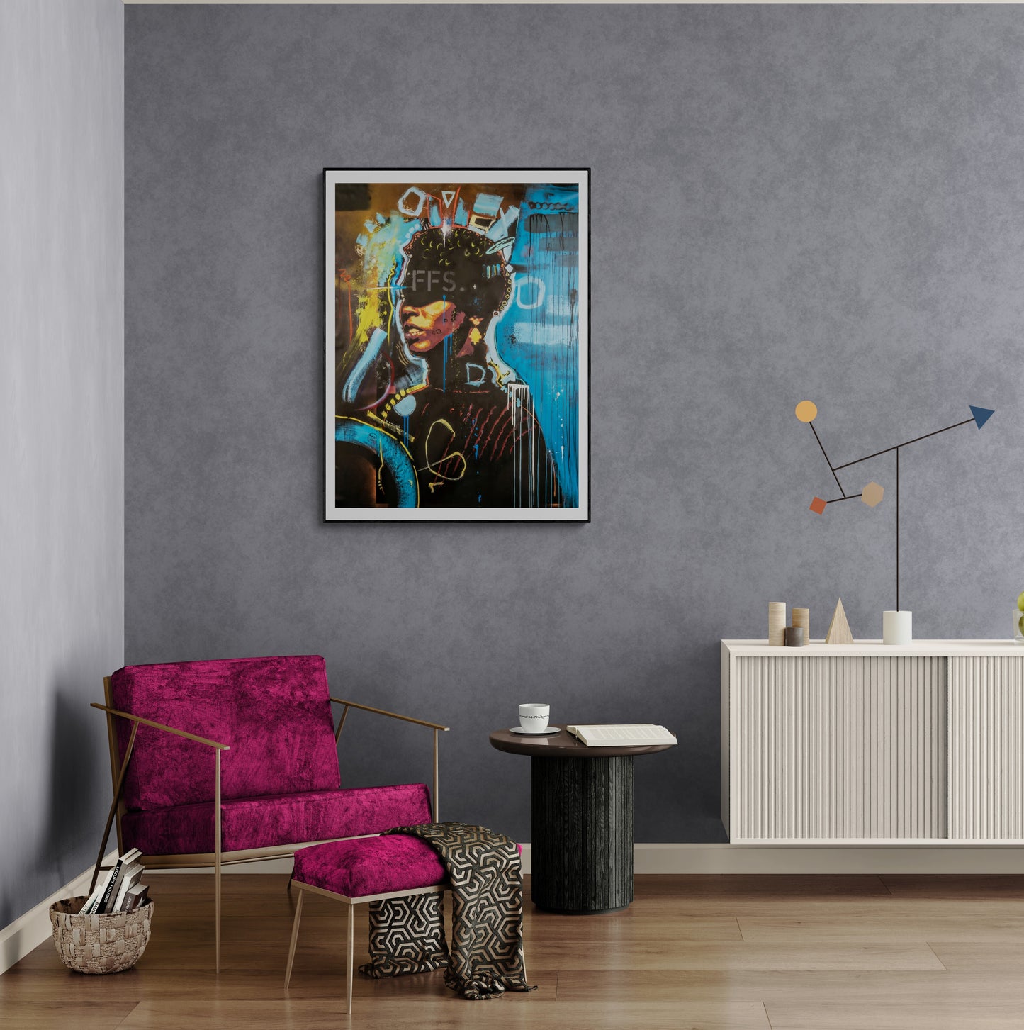 Hidden Blues - Fine Art Print (Unframed)