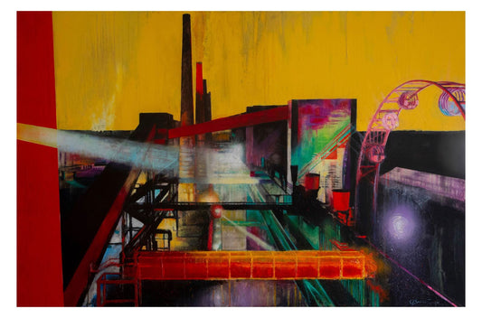 Sunset Industry - Fine Art Print (Unframed)