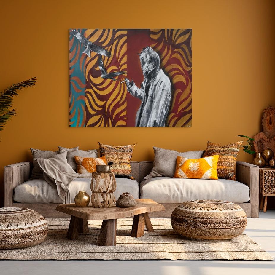 Far from the Madding Crowds - Stretched Canvas Print