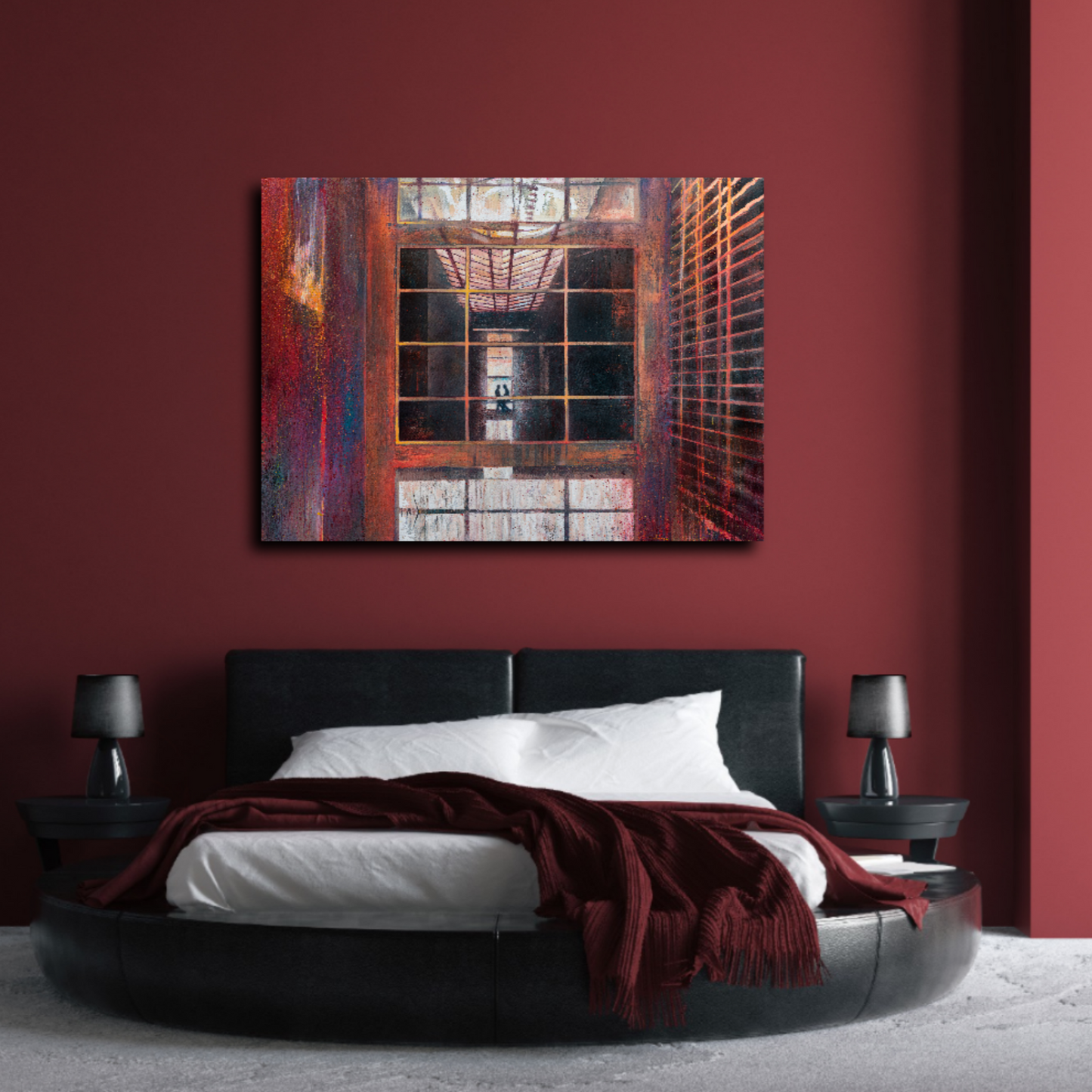 Depth of a Moment - Stretched Canvas Print