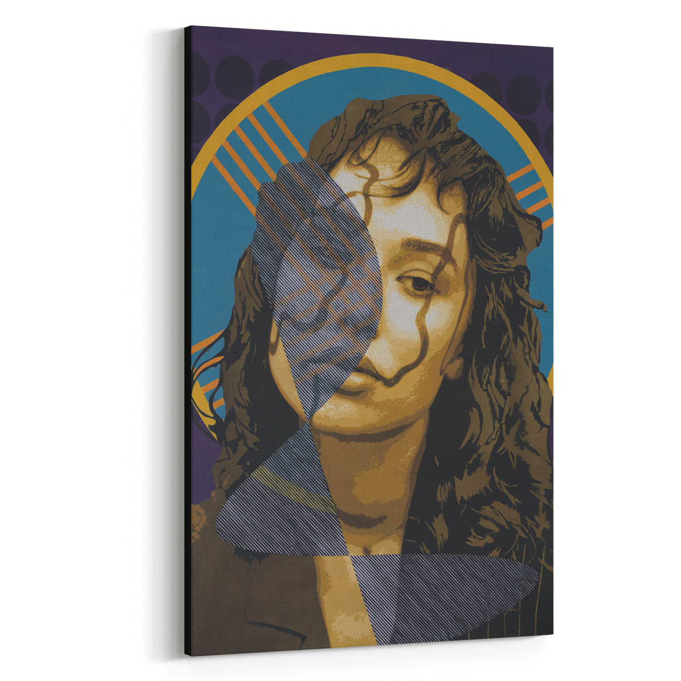 Demasked - Stretched Canvas Print